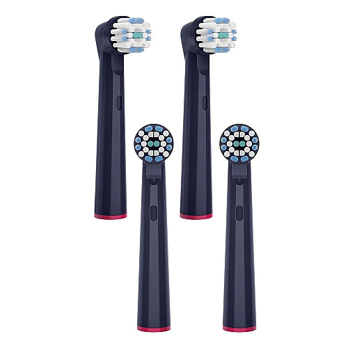 Насадки для зубных щеток Beurer TB 15/30/50 Sensitive GP, деликатная чистка, 4 шт в комплекте, синий