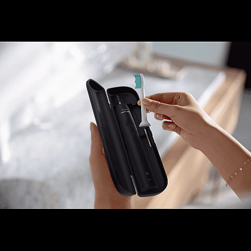 Щетка зубная электр. Philips, Sonicare 3100 series, 31т. колив/мин, насадок-1, черный