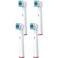 Насадки до зубних щіток Beurer TB 15/30/50 Clean, інтенсивне чищення, 4 шт в комплекті, білі
