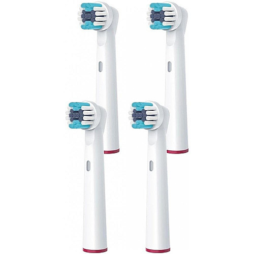 Насадки к зубным щеткам Beurer TB 15/30/50 Clean, интенсивная чистка, 4 шт в комплекте, белые