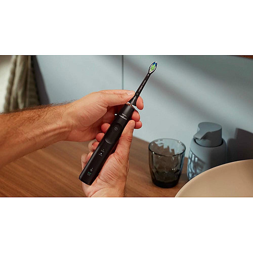 Щетка зубная электр. Philips, Sonicare 5500 Series, 62т. колив/мин, насадок-1, черный