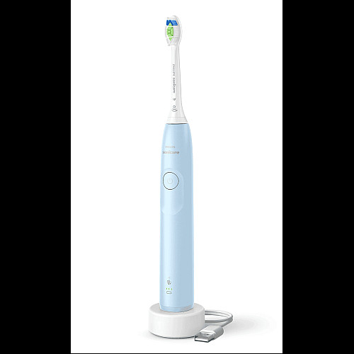 Щетка зубная электр. Philips, Sonicare 5300 Series, 62т. колив/мин, насадок-1, голубой