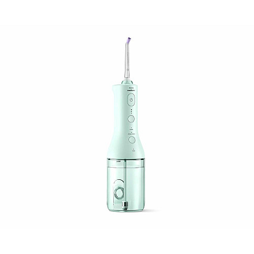 Ирригатор Philips портативный Sonicare Cordless Power Flosser 3000, чехол, 2 насадки, мятный