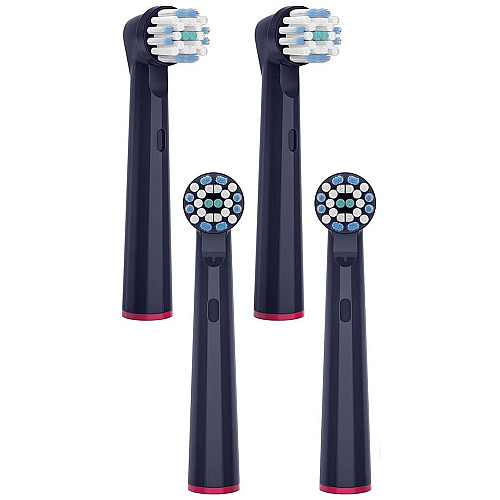 Насадки для зубных щеток Beurer TB 15/30/50 Sensitive GP, деликатная чистка, 4 шт в комплекте, синий