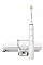 Щітка зубна електр. Philips, Sonicare DiamondClean 9000 Series, 62т. колив/хв, насадок-1, футляр, Bluetooth, білий