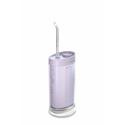 Ирригатор Philips портативный Sonicare Compact Flosser 1000, чаша 200 мл, складной, фиолетовый