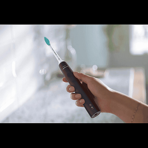 Щетка зубная электр. Philips, Sonicare 3100 series, 31т. колив/мин, насадок-1, черный