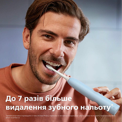 Щетка зубная электр. Philips, Sonicare 5300 Series, 62т. колив/мин, насадок-1, голубой