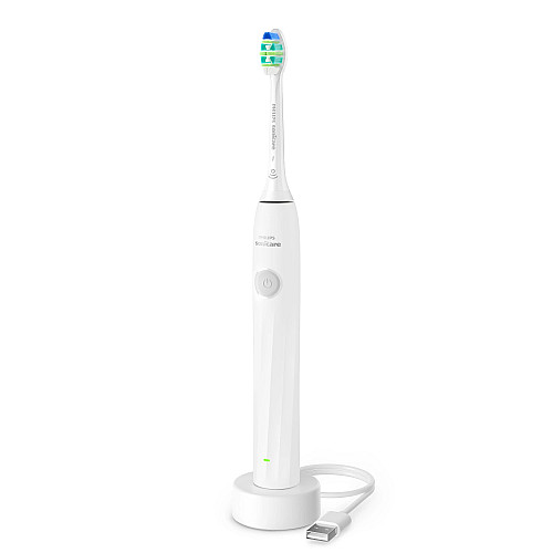 Щетка зубная электр. Philips, Sonicare 2100, насадок-1, 2 уровня интенсивности, белый