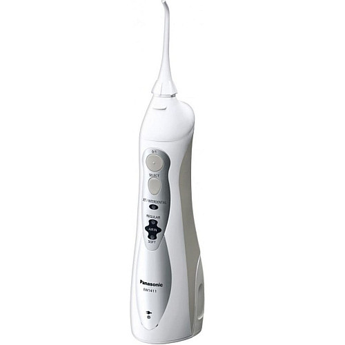 Іригатор Panasonic портативний, чаша 130 мл, аккум. в компл., сірий