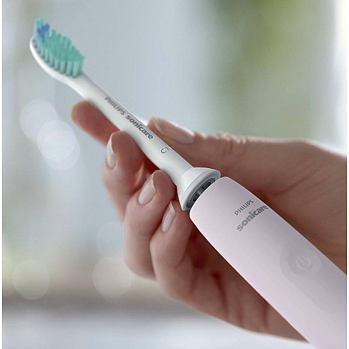 Щетка зубная электр. Philips, Sonicare Gemini 3100, 31т. колив/мин, насадок-1, футляр, розовый