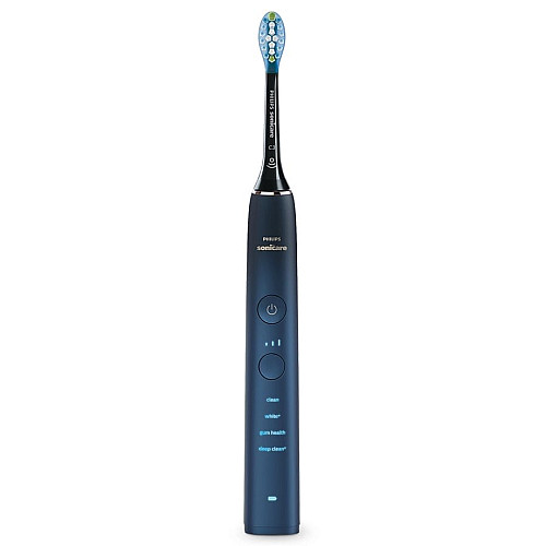 Щетка зубная электр. Philips, Sonicare DiamondClean 9000 Series, 62т. кол/мин, насадок-1, футляр, Bluetooth, черный