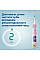 Щетка зубная электр. Philips, Sonicare For Kids, для детей, 62т. колив/мин, насадок-2, Bluetooth, розовый