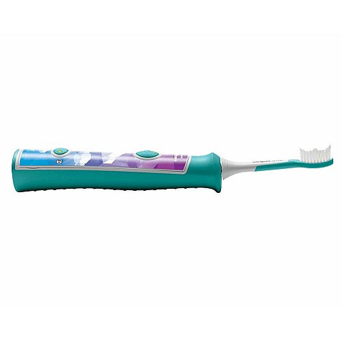 Щетка зубная электр. Philips, Sonicare For Kids, для детей, 62т. колив/мин, насадок-2, Bluetooth, голубой
