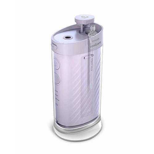 Ирригатор Philips портативный Sonicare Compact Flosser 1000, чаша 200 мл, складной, фиолетовый