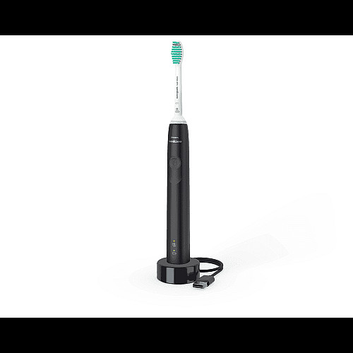 Щетка зубная электр. Philips, Sonicare 3100 series, 31т. колив/мин, насадок-1, черный