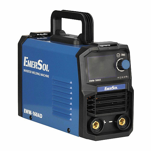 Зварювальний апарат інверторний EnerSol EWM-160AD 20-160А 7.2кВт 160-260В 3.1кг