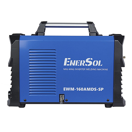 Сварочный инверторный полуавтомат EnerSol EWM-160AMDS-SP (проволока до 1мм + электрод до 5мм) 20-160А 7.2кВт 160-260В 11.2кг