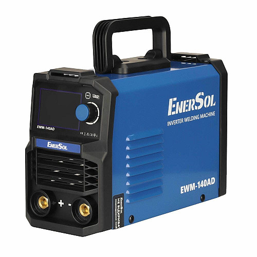 Зварювальний апарат інверторний EnerSol EWM-140AD 20-140А 6.1кВт 160-260В 2.9кг