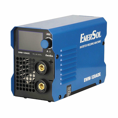 Зварювальний апарат інверторний EnerSol EWM-120ADE 20-120А 5.1кВт 160-260В 2.9кг