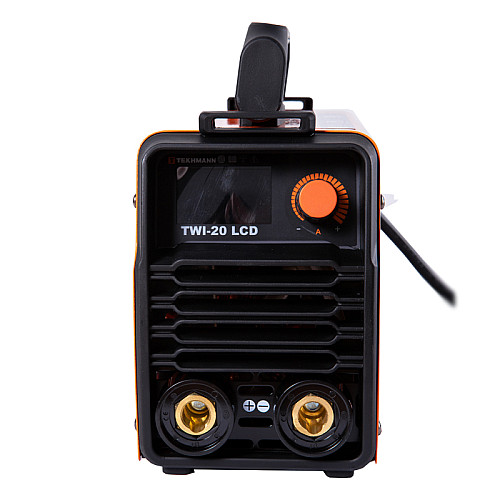 Зварювальний апарат інверторний Tekhmann TWI-20 LCD 200А 9.8кВт 220-230В Hot start 3.5кг