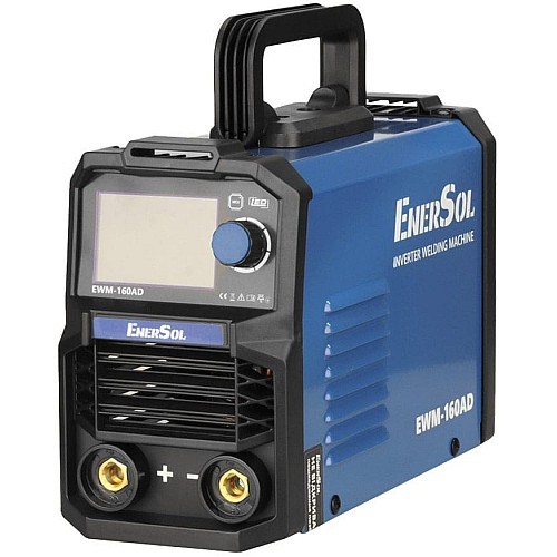 Зварювальний апарат інверторний EnerSol EWM-160AD 20-160А 7.2кВт 160-260В 3.1кг