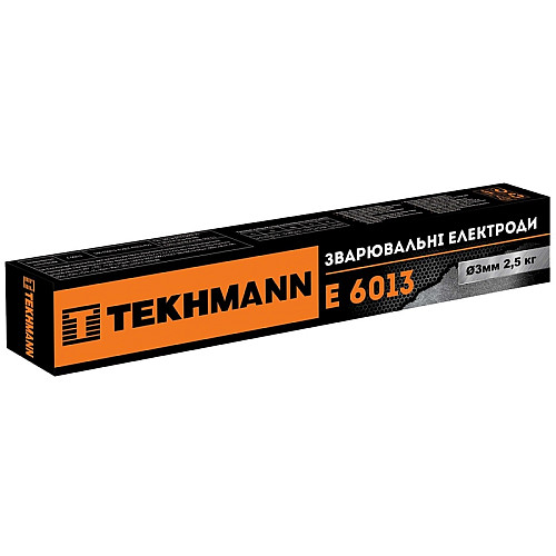 Електроди зварювальні Tekhmann E 6013 d 3мм 2.5кг