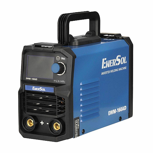 Зварювальний апарат інверторний EnerSol EWM-160AD 20-160А 7.2кВт 160-260В 3.1кг