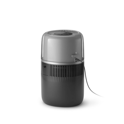 Зволожувач повітря Philips традиційне зволоження Series 5001, 56м2, 4.5л, 400мл/г, електр. кер-ння, режим сну, нічник, темно-синій