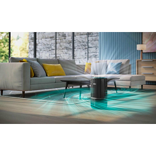 Воздухоочиститель Philips 2 в 1 PureProtect Water Series 3400, 78м2, 300м3/час, Nano, НЕРА,пред.,угольный фильтр, Wi-Fi, датчик качества, температ,влажности, темно-серый