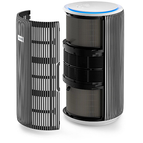 Воздухоочиститель Philips Series 3200, 135м2, 520м3/час, HEPA +угольный фильтр, Wi-Fi, 5 режима, серебристо-белый