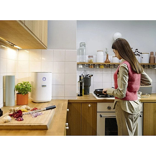 Воздухоочиститель Karcher AF 20, 20м2, 160м3/час, дисплей, 2 HEPA фильтра, 4 режима, инд. забр-ние, белый