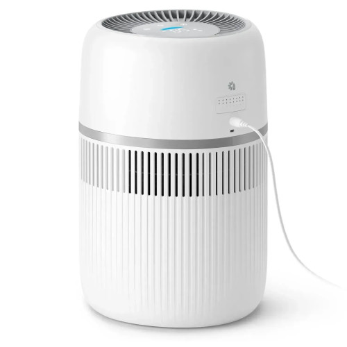 Зволожувач повітря Philips традиційне зволоження, 44м2, 3.5л, 300мл/г, електр. кер-ння, дисплей. сенсор, білий