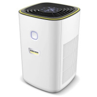 Воздухоочиститель Karcher AF 20, 20м2, 160м3/час, дисплей, 2 HEPA фильтра, 4 режима, инд. забр-ние, белый