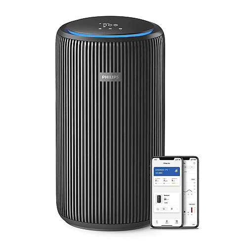 Воздухоочиститель Philips PureProtect 3200, 135м2, 520м3/час, HEPA +угольный фильтр, Wi-Fi, 5 режима, сине-серый