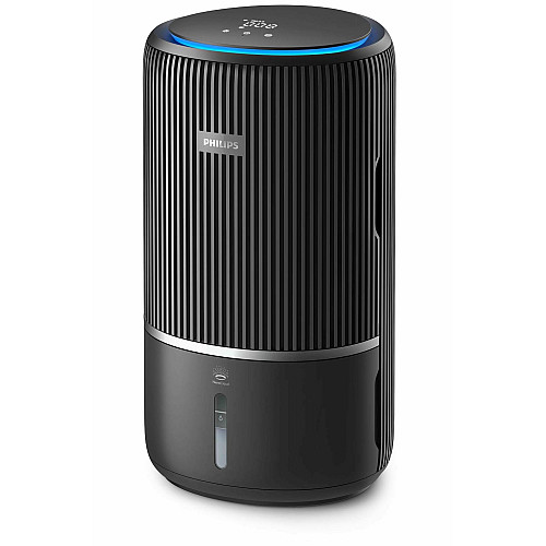 Воздухоочиститель Philips 2 в 1 PureProtect Water Series 3400, 78м2, 300м3/час, Nano, НЕРА,пред.,угольный фильтр, Wi-Fi, датчик качества, температ,влажности, темно-серый