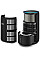 Воздухоочиститель Philips 2 в 1 PureProtect Water Series 3400, 78м2, 300м3/час, Nano, НЕРА,пред.,угольный фильтр, Wi-Fi, датчик качества, температ,влажности, темно-серый