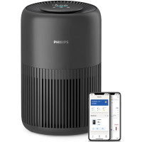 Воздухоочиститель Philips PureProtect Mini 900, 65м2, 250м3/час, HEPA +угольный фильтр, датчик качества воздуха,Wi-Fi, темно-серый