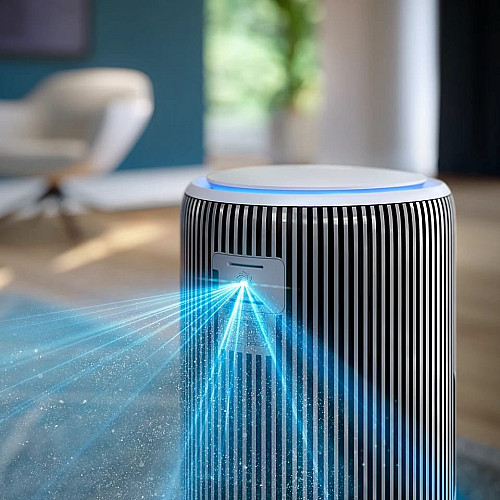 Воздухоочиститель Philips Series 3200, 135м2, 520м3/час, HEPA +угольный фильтр, Wi-Fi, 5 режима, серебристо-белый