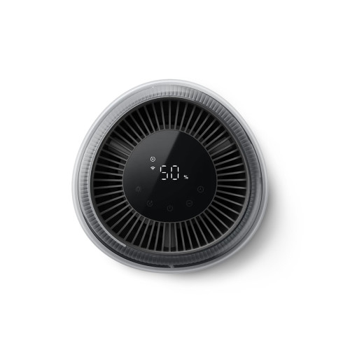 Зволожувач повітря Philips традиційне зволоження Series 5001, 56м2, 4.5л, 400мл/г, електр. кер-ння, режим сну, нічник, темно-синій