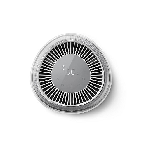 Зволожувач повітря Philips традиційне зволоження Series 5000, 56м2, 4.5л, 400мл/г, електр. кер-ння, режим сну, нічник, білий