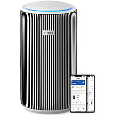 Воздухоочиститель Philips Series 3200, 135м2, 520м3/час, HEPA +угольный фильтр, Wi-Fi, 5 режима, серебристо-белый