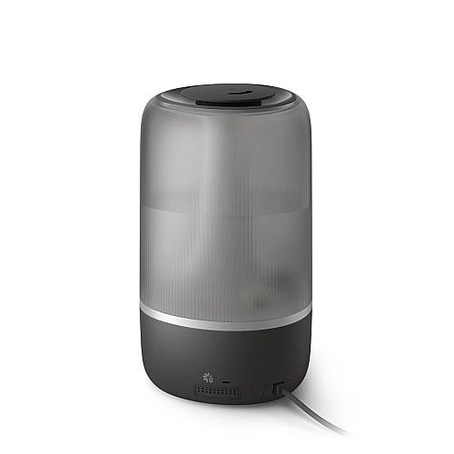 Увлажнитель воздуха Philips традиционное увлажнение Series 1000, 41м2, 3л, 275мл/г, электр. управление, режим сна, ночник, темно-синий