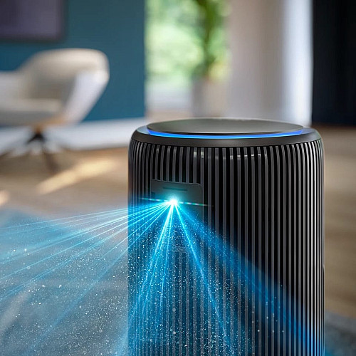 Воздухоочиститель Philips PureProtect 3200, 135м2, 520м3/час, HEPA +угольный фильтр, Wi-Fi, 5 режима, сине-серый