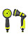 8-функціональний пістолет-розпилювач, ERGONOMIC, LIME LINE, LE-5114