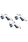 Пістолет для поливу багаторежимний QUICK MINI, WHITE LINE, WL-EN2T