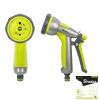 Пистолет для полива металлический 8 режимов LIME LINE, LE-5108