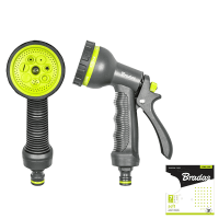 Пистолет для полива 7 режимов SOFT LIME LINE, LE-5102