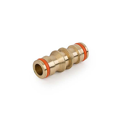 Ниппель латунный для соединения двух коннекторов, BRASS, BR-2200