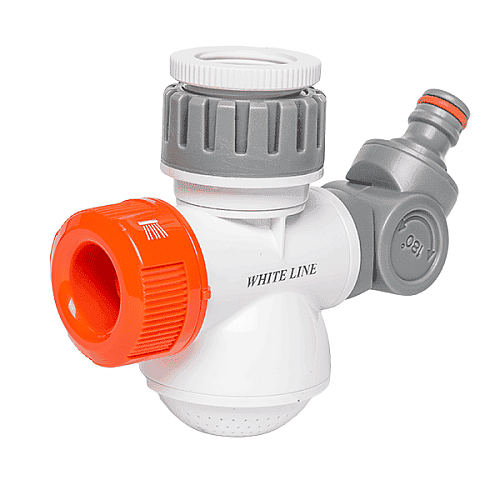 Багатофункціональний адаптер на кран, MULTI SHOWER, WHITE LINE, WL-3140